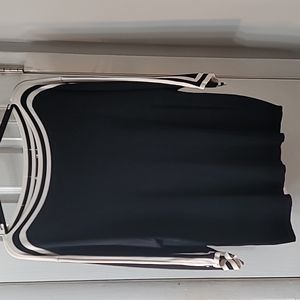 Black boat neck sweater